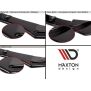 Maxton Design Heck Ansatz Flaps Diffusor V.1 / V1 für SUBARU BRZ FACELIFT  schwarz Hochglanz