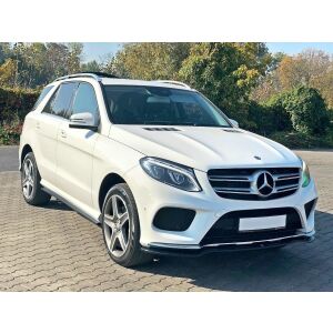 Maxton Design Front Ansatz V.1 / V1 für Mercedes GLE W166 AMG-Line schwarz Hochglanz