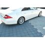 Maxton Design Heck Ansatz Flaps Diffusor für Mercedes CLS C219 55AMG schwarz Hochglanz