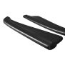 Maxton Design Heck Ansatz Flaps Diffusor für Mercedes CLS C219 55AMG schwarz Hochglanz