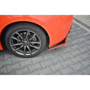 Maxton Design Heck Ansatz Flaps Diffusor V.2 / V2 für TOYOTA GT86 FACELIFT  schwarz Hochglanz