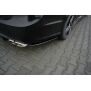 Maxton Design Heck Ansatz Flaps Diffusor für Mercedes E63 AMG W212  schwarz Hochglanz