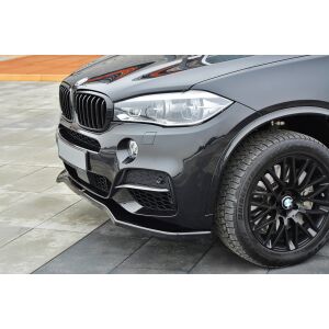 Maxton Design Front Ansatz V.1 / V1 für BMW X5 F15 M Paket schwarz Hochglanz