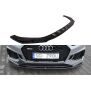 Maxton Design Front Ansatz V.1 / V1 für Audi RS5 F5 Coupe / Sportback schwarz Hochglanz