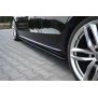 Maxton Design Seitenschweller Ansatz für Audi S5 / A5 / A5 S-Line 8T / 8T FL Sportback schwarz Hochglanz