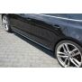 Maxton Design Seitenschweller Ansatz für Audi S5 / A5 / A5 S-Line 8T / 8T FL Sportback schwarz Hochglanz