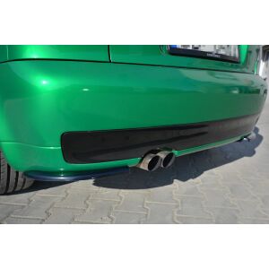 Maxton Design Heck Ansatz Flaps Diffusor für AUDI S3 8L schwarz Hochglanz