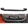 Maxton Design Front Ansatz V.2 / V2 für FIAT 500 HATCHBACK vor Facelift schwarz Hochglanz