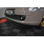 Maxton Design Front Ansatz V.2 / V2 für FIAT 500 HATCHBACK vor Facelift schwarz Hochglanz