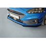 Maxton Design Front Ansatz V.1 / V1 für Ford Focus ST / ST-Line Mk4 schwarz Hochglanz