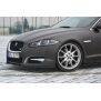 Maxton Design Front Ansatz für JAGUAR XF (X250) MK1 SPORTBRAKE S-PACK schwarz Hochglanz