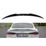 Maxton Design Spoiler CAP für Audi A5 S-Line F5 Sportback schwarz Hochglanz