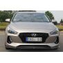 Maxton Design Front Ansatz V.1 / V1 für HYUNDAI I30 MK3 HATCHBACK  schwarz Hochglanz