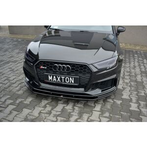 Maxton Design Front Ansatz V.1 / V1 für Audi RS3 8V...