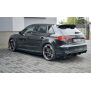 Maxton Design Seitenschweller Ansatz für Audi RS3 8V FL Sportback schwarz Hochglanz