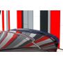 Maxton Design Spoiler CAP für FIAT 500 ABARTH MK1 FACELIFT schwarz Hochglanz