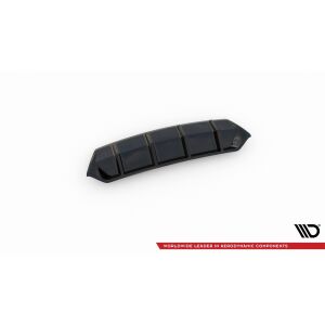 Maxton Design Heckdiffusor Ansatz V.1 / V1 für Skoda Octavia RS Mk3 / Mk3 FL Hatchback / Kombi schwarz Hochglanz