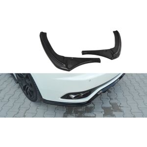 Maxton Design Heck Ansatz Flaps Diffusor V.2 / V2 für MASERATI GRANTURISMO 2007-2011 schwarz Hochglanz