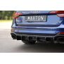 Maxton Design Heckdiffusor Ansatz für Audi RS4 B9 Avant schwarz Hochglanz