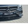 Maxton Design Front Ansatz V.1 / V1 für Mercedes-Benz E-Klasse W213 Coupe (C238) AMG-Line schwarz Hochglanz