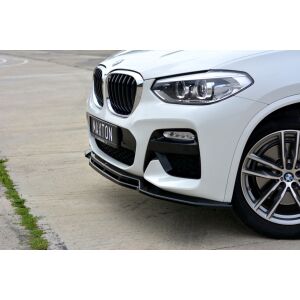 Maxton Design Front Ansatz V.1 / V1 für BMW X3 G01 M Paket schwarz Hochglanz