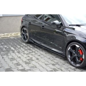 Maxton Design Sport Seitenschweller Ansatz für V.2 / V2 für Audi RS3 8V FL Sportback