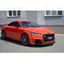 Maxton Design Front Ansatz V.2 / V2 für Audi TT RS 8S schwarz Hochglanz