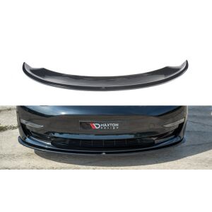 Maxton Design Front Ansatz für Tesla Model 3 schwarz...