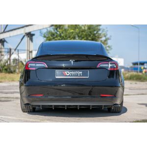 Maxton Design Heckdiffusor Ansatz für Tesla Model 3...