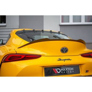 Maxton Design Spoiler CAP für Toyota Supra Mk5 schwarz Hochglanz