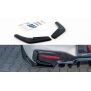 Maxton Design Heck Ansatz Flaps Diffusor für BMW 1er F20 Facelift M-power schwarz Hochglanz