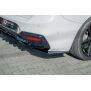Maxton Design Heck Ansatz Flaps Diffusor für BMW 1er F20 Facelift M-power schwarz Hochglanz