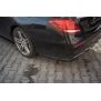 Maxton Design Heck Ansatz Flaps Diffusor für Mercedes-Benz E43 AMG / AMG-Line W213 schwarz Hochglanz