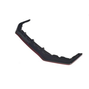 Maxton Design Front Ansatz passend für V.3 / V3 passend für SUBARU  WRX STI schwarz+Rot Hochglanz