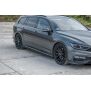 Maxton Design Seitenschweller Ansatz für Volkswagen Passat R-Line B8 schwarz Hochglanz