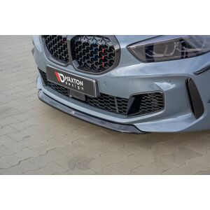 Maxton Design Front Ansatz V.2 / V2 für BMW 1er F40 M-Paket/ M135i  schwarz Hochglanz