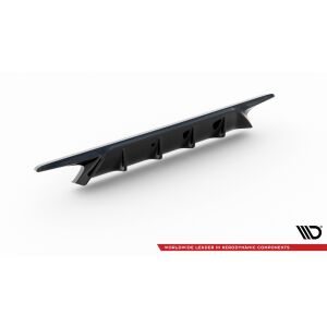 Maxton Design Heckdiffusor Ansatz V.2 / V2 für Ford Focus ST Mk4  schwarz Hochglanz