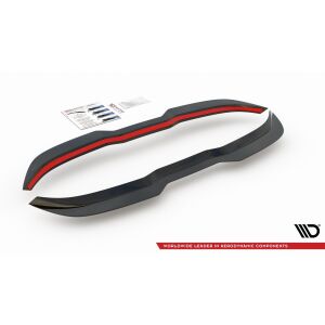 Maxton Design Spoiler CAP V.1 / V1 für Ford Focus ST Mk4 schwarz Hochglanz