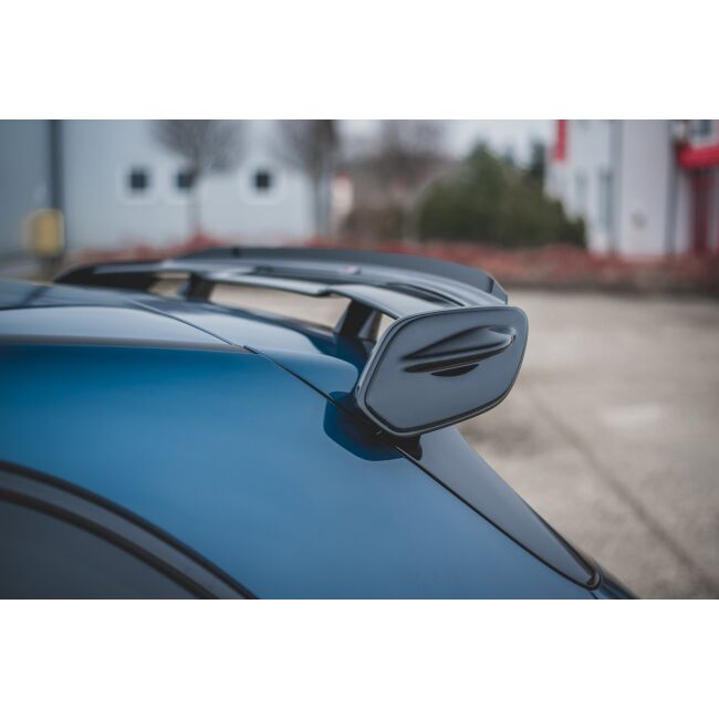 Maxton Design Spoiler Seitenerweiterungen Mercedes A35 AMG  Hatchback W177  schwarz Hochglanz