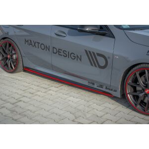 Maxton Design Seitenschweller Ansatz für V.2 / V2 für BMW 1er F40 M-Paket/ M135i