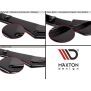 Maxton Design Seitenschweller Ansatz für V.2 / V2 für Ford Fiesta Mk8 ST / ST-Line schwarz Hochglanz