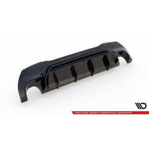 Maxton Design Heckdiffusor Ansatz V.1 / V1 für BMW 1er F40 M-Paket/ M135i schwarz Hochglanz