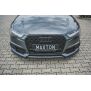 Maxton Design Front Ansatz für Audi S6 / A6 S-Line C7 FL  schwarz Hochglanz