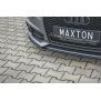 Maxton Design Front Ansatz für Audi S6 / A6 S-Line C7 FL  schwarz Hochglanz