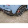 Maxton Design Robuste Racing Heck Ansatz Flaps Diffusor für Hyundai I30 N Mk3 Hatchback