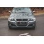 Maxton Design Front Ansatz V.2 / V2 für BMW 3er E90/E91 Facelift schwarz Hochglanz