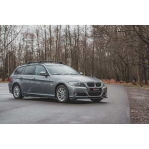 Maxton Design Seitenschweller Ansatz für BMW 3er E90/E91 Facelift schwarz Hochglanz