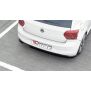 Maxton Design Heck Ansatz Flaps Diffusor V.2 / V2 für VW Polo GTI Mk6 schwarz Hochglanz