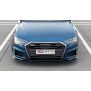 Maxton Design Front Ansatz V.2 / V2 für Audi A6 S-Line / S6 C8  schwarz Hochglanz