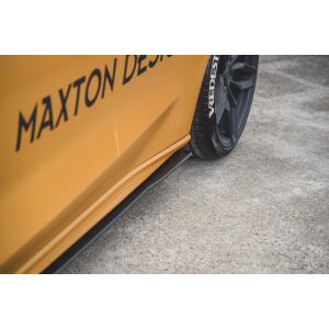 Maxton Design Robuste Racing Seitenschweller Ansatz für für Ford Focus ST / ST-Line Mk4